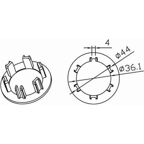 Ogiva 54X8.5Mm CAME 001YK4110