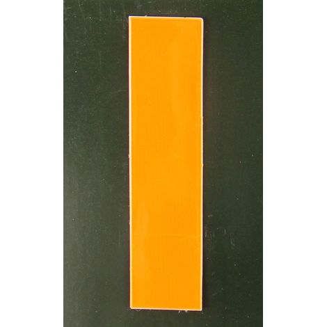 Conacord Reflektierender Klebebuchstabe I orange I Buchstabe (1/2)