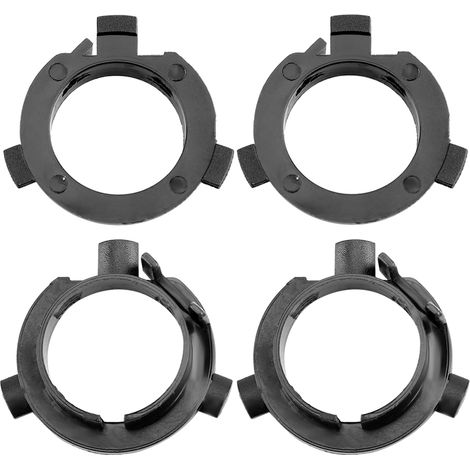 2x H7 LED-Lampenhalterung, Scheinwerfersockeladapter für Kia K5 und Hyundai Santa Fe, einfacher Austausch, robuster Kunststoff (1/5)