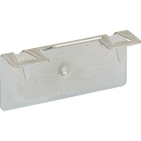 Clip pour plinthe turboclip s - Matériau : Acier - Décor : Chromé - Epaisseur plinthe mini : 12 mm - HETTICH (1/2)