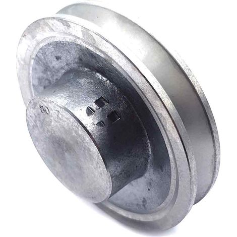 Poulie trapézoïdale aluminium moyeu plein SPZ80/1ALU