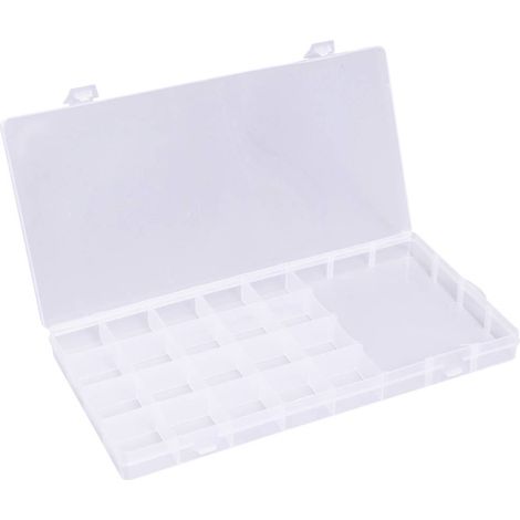 Scatola portaoggetti quadrios 23sa087 21 scomparti 26x13,2 cm (1/5)