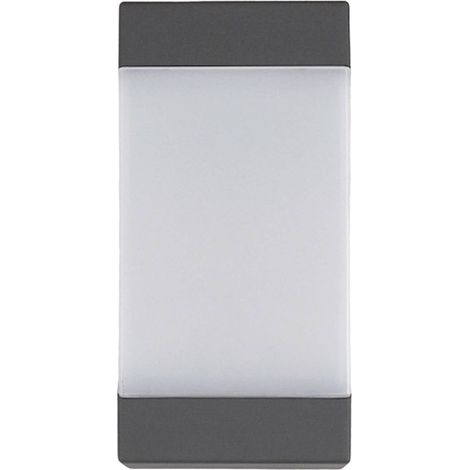 Utomhusvägglampa "Kiran" aus aluminium / grå / zink von Lucande