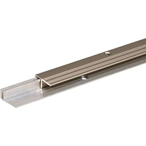 Alberts 487164 Profile d'arret Pro  aluminium, couleur acier inoxydable, anodise  900 x 22 mm (1/5)