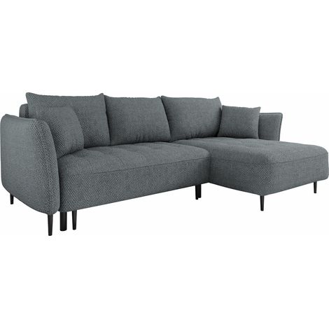 Sofá rinconero TrendyNest Cervon, Onega 07, Función de descanso, Almacenaje, 276x158x94cm, 0 (1/5)