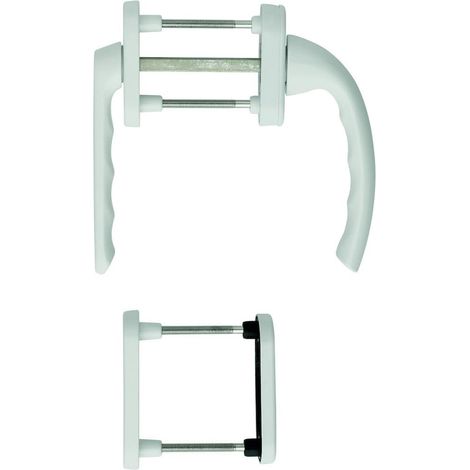 HOPPE® Fenstertürgriffgarnitur Tôkyô 099KH/66N, Aluminium, 2014271 (1/2)