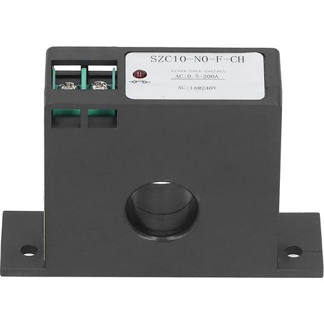 SZC10-NO-F-CH Interrupteur de détection de courant autodimenté, normalement ouvert, 0,5-200A, pour alimentations industrielles (1/5)