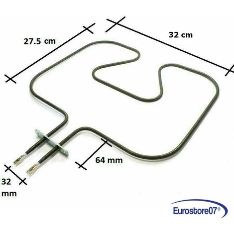 RESISTENZA FORNO 1000 W REX ELECTROLUX ZOPPAS ZANUSSI 34X27 3570338040 OM RS 41 (1/4)