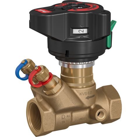 Danfoss Vanne de régulation et de mesure de branchement,ASV-D ASV-D 15, Rp 1, 003Z7010