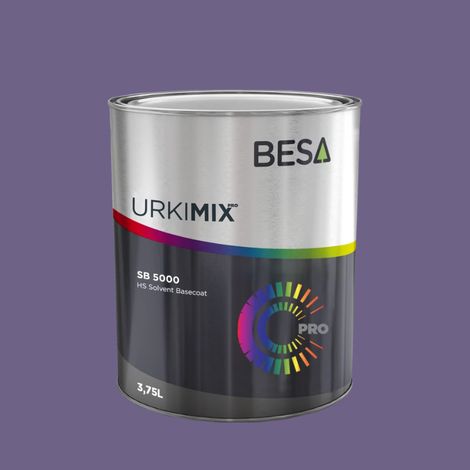 Pot de peinture Polyuréthane / bi composant Violet Nacré RAL 4011  Brillant - 150 gr