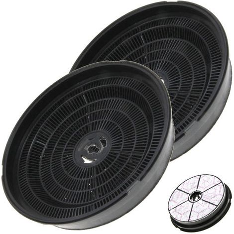 Lot de 2 filtres charbon (C00308180) Hotte 36251 ARISTON HOTPOINT (1/2)