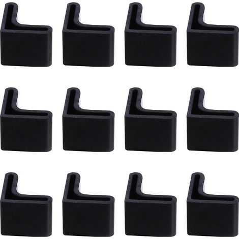 Non Slip Rubber Caps for Steel Tube Legs 50x50 mm Waterproof