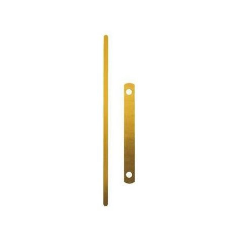 LEITZ Aufreihband Leitz Metall gold 100 St./Pack. Leitz Metall gold 100 St./Pack.