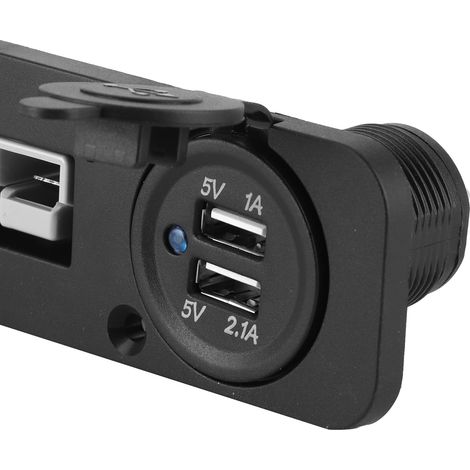 Chargeur de voiture USB + prise allume-cigare 50 A 600 W haute intensité, ignifugé et résistant aux flammes SP-003 (1/5)