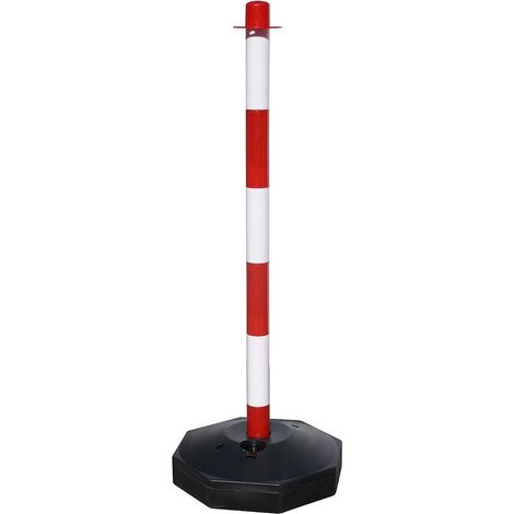 Poste Para Cadena Plastico 90 cm. Con Base