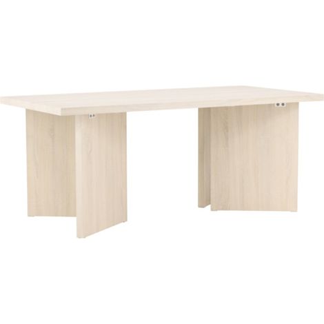 Table à Manger Design "Bassholmen" 180cm Naturel (1/5)