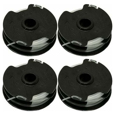 Lot de 4 bobines de Rechange pour débroussailleuse sans Fil Parkside PRTA 20-Li C3 IAN351753 (1/5)