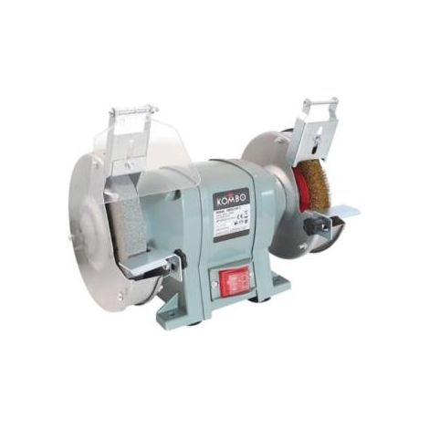 SMERIGLIATRICE DA BANCO DOPPIA 250 W IN ALLUMINIO (1/4)