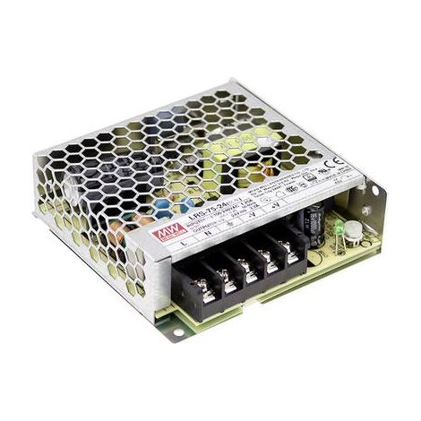 ALIMENTATION À DÉCOUPAGE MEAN WELL LRS-75-24 3.2 A 76.8 W 24 V/DC