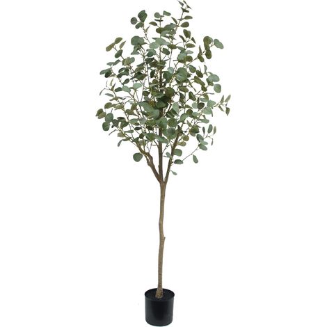 180cm Eucalyptus Realistic Artificial Tree Green (1/2)