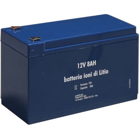 Batterie LITHIUM 12V - 8A pour Pulvérisateur ELITE 16L Iris (1/2)