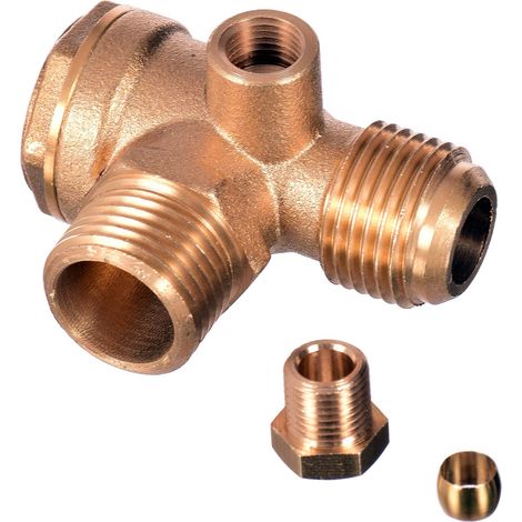 CLAPET ANTI-RETOUR POUR COMPRESSEUR 1/2Z X 1/2Z 20 BAR PNEUMATIQUE