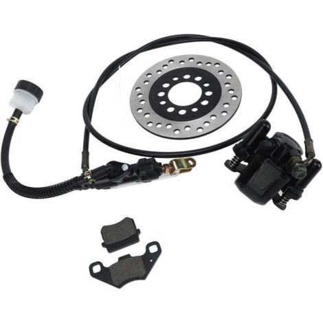 Kits de freins à disque adaptés aux motos de cross, quads, VTT et karts, comprenant plaquettes et disques de frein, disponibles pour des cylindrées de 50 cm³, 110 cm³, 125 cm³, 150 cm³, 200 cm³ et 250 (1/3)