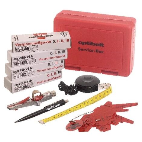 Service Box OPTIBELT, Kit de diagnostic de courroie (1/2)