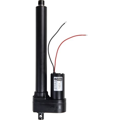 Actionneur linéaire électrique, RS PRO, 24V c.c., 2500N, 67.1mm/s, 305mm ( Prix pour 1 ) (1/3)
