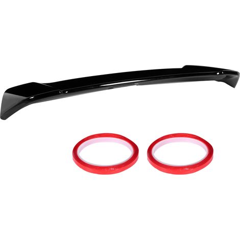 Aileron de coffre noir brillant pour Mitsubishi Montero / Shogun / Pajero 2016-2020 - Becquet de malle arrière spoiler (1/5)