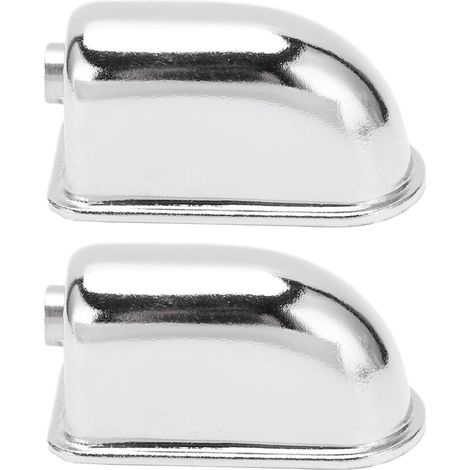 2 Pièces de fixation de caisse claire en chrome, couleur argent, oreilles de tambour, accessoires d’entretien pour instruments de musique (1/5)