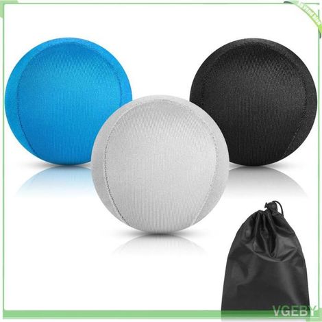 Balle anti-stress - FAFEICY - Ensemble de 3 balles - Élasthanne/TPE - Ø 55 mm - Forces 40/50/60 lb (1/5)
