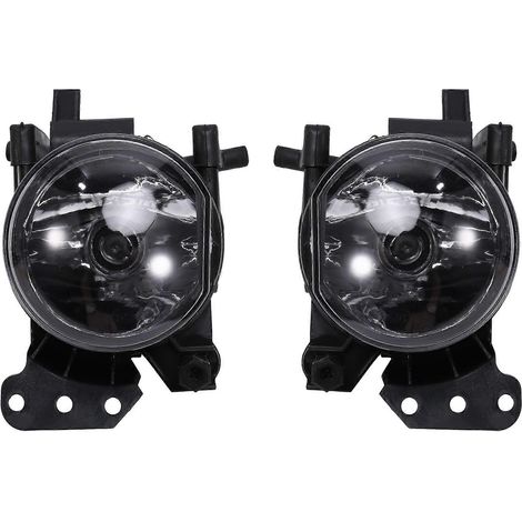 Ensemble de feux antibrouillard avant compatible avec BMW E60 E90 E63 E46 525i 530i 545i 550i 335i X3 63176910791 63176910792 (1/5)