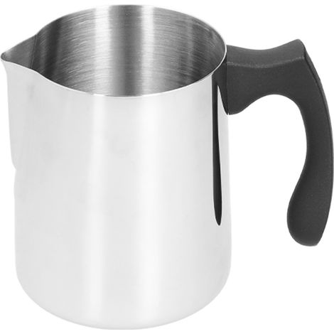 Pitcher à lait inox 900ml pour mousse à café et latte art, idéal pour les amateurs de café