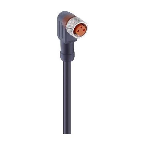 Lumberg Automation 13169-1 Connettore confezionato per sensore o attuatore M8 Presa angolata 2.00 m Numero di poli: 3 1