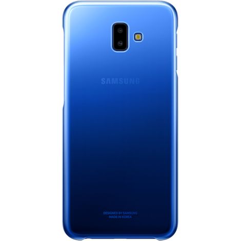 Coque dégradée bleue pour Samsung EF-AJ610CL J6 Plus 2018J610