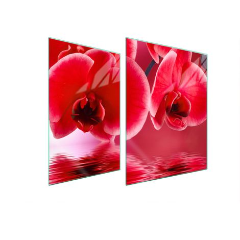 PLACA PROTECTORA DE VIDRIO PARA ESTUFA 70x52 ORQUÍDEA (1/5)