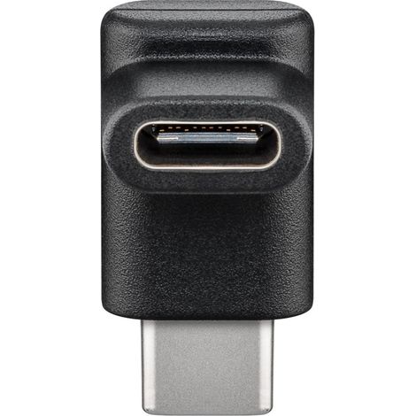 Goobay 55556 cambiador de género para cable USB C Negro