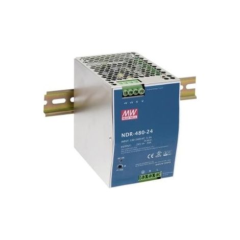 [GEBRAUCHT] B-Ware Mean Well NDR-480 Netzteil Hutschienen-Netzteil NDR-480-48 Stromversorgung 500W