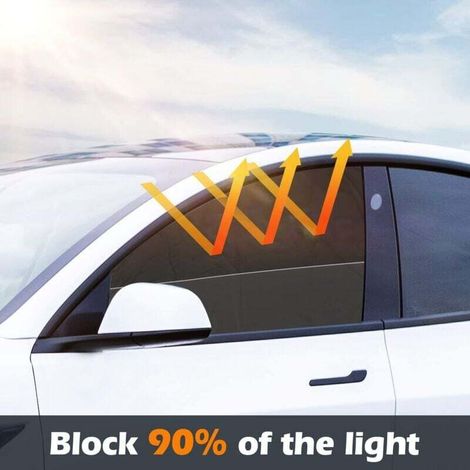 Rideaux Voiture Magnétique 4 Pièces, Pare Soleil Voiture Bébé, Pare Soleil Occultant Latérale Protection UV, Protection Vie Privée (1/4)