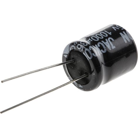 Condensateur RS PRO 1000µF, 35V c.c.