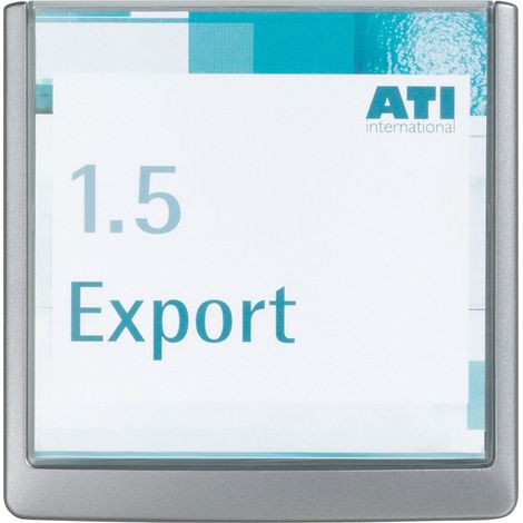 Durable 4862-37 Targa Click Sign, 14.9x14.85 cm, Grafite (1/5)