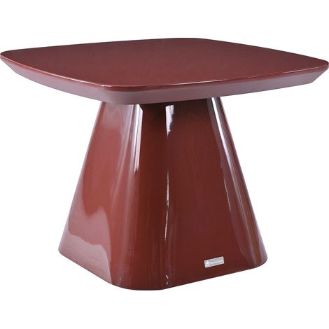 Tavolino in MDF Bordeaux laccato - NATAZA
