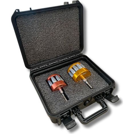 Kit de herramientas para abocardado/bulging DIMOS Ø 80 y Ø 100 mm con maletín 195613
