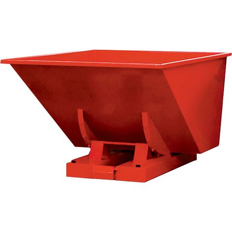 Rayonnage Direct – Benne à béton auto-basculante 320 litres – Charge max 1500kg – Acier renforcé pour usage intensif – Compatible chariot élévateur – SBA300 (1/5)