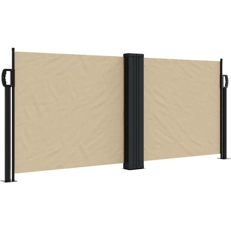 Maison Exclusive - Seitenmarkise Ausziehbar Beige 100x600 cm