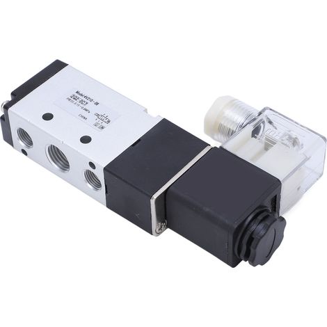 5/2-Wege-Magnetventil, pneumatisch, AC 220 V, Druckluftschalter für Industrieanlagen und Maschinen (1/5)