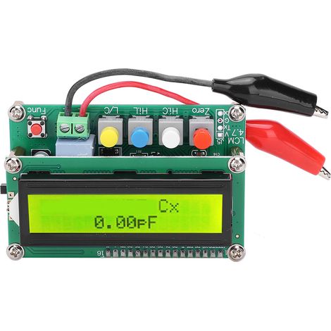 LC100A, inductancemètre et capacimètre numérique multifonctionnel professionnel à écran LCD (1/5)