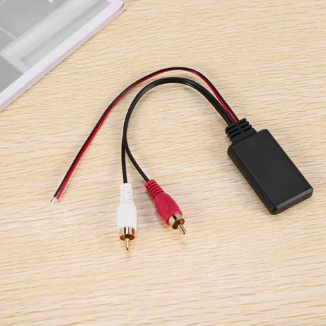 Module Bluetooth sans fil universel 10, adaptateur musical, câble audio RCA AUX pour 5V-12V (1/5)