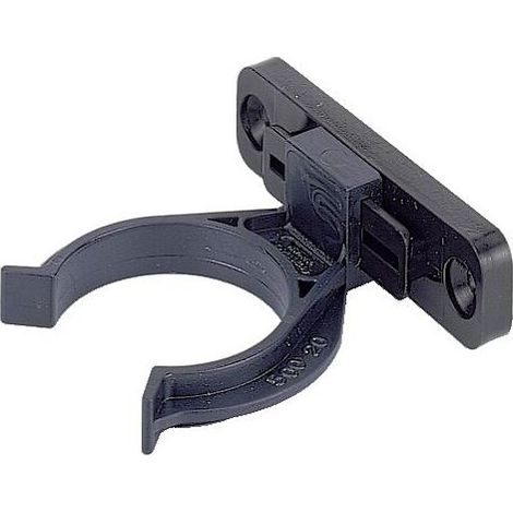 Clip fix p/verrin Korrekt - avec rainure par 200 - HETTICH